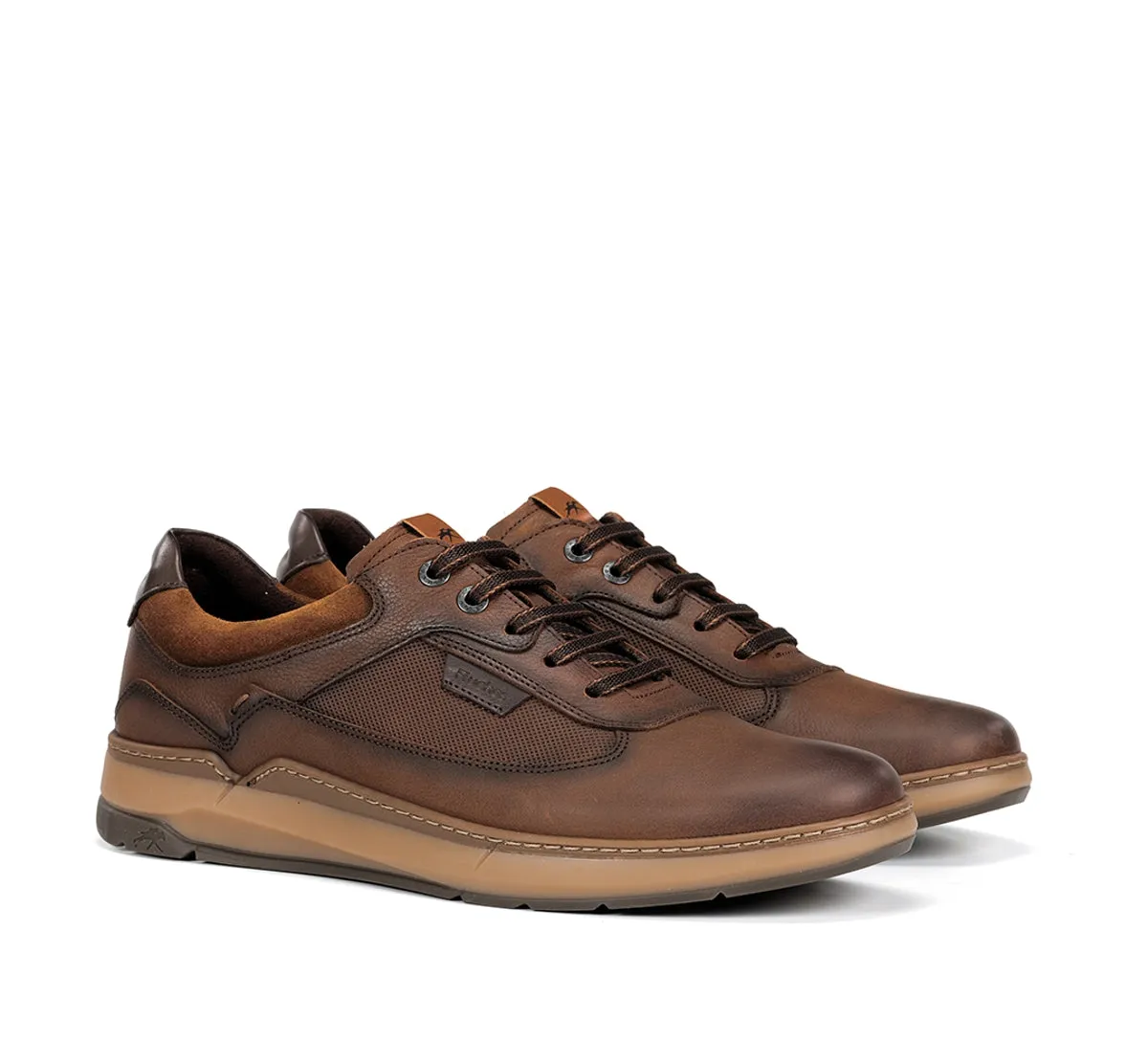 Fluchos Jeff F2277 scarpa marrone uomo elegante casual