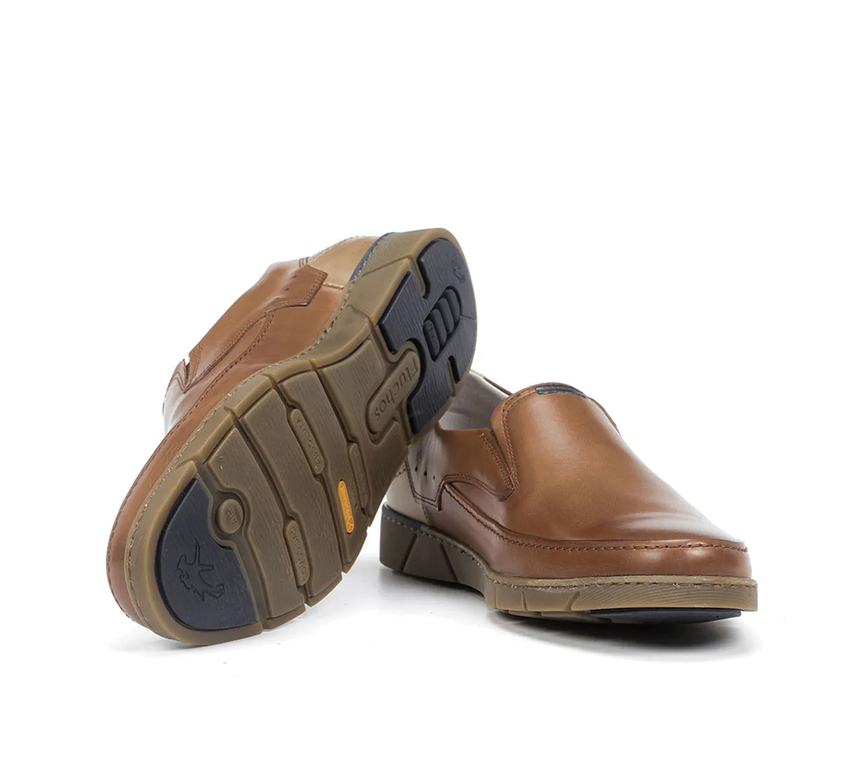 Fluchos Barry F1151 mocassini uomo marrone casual