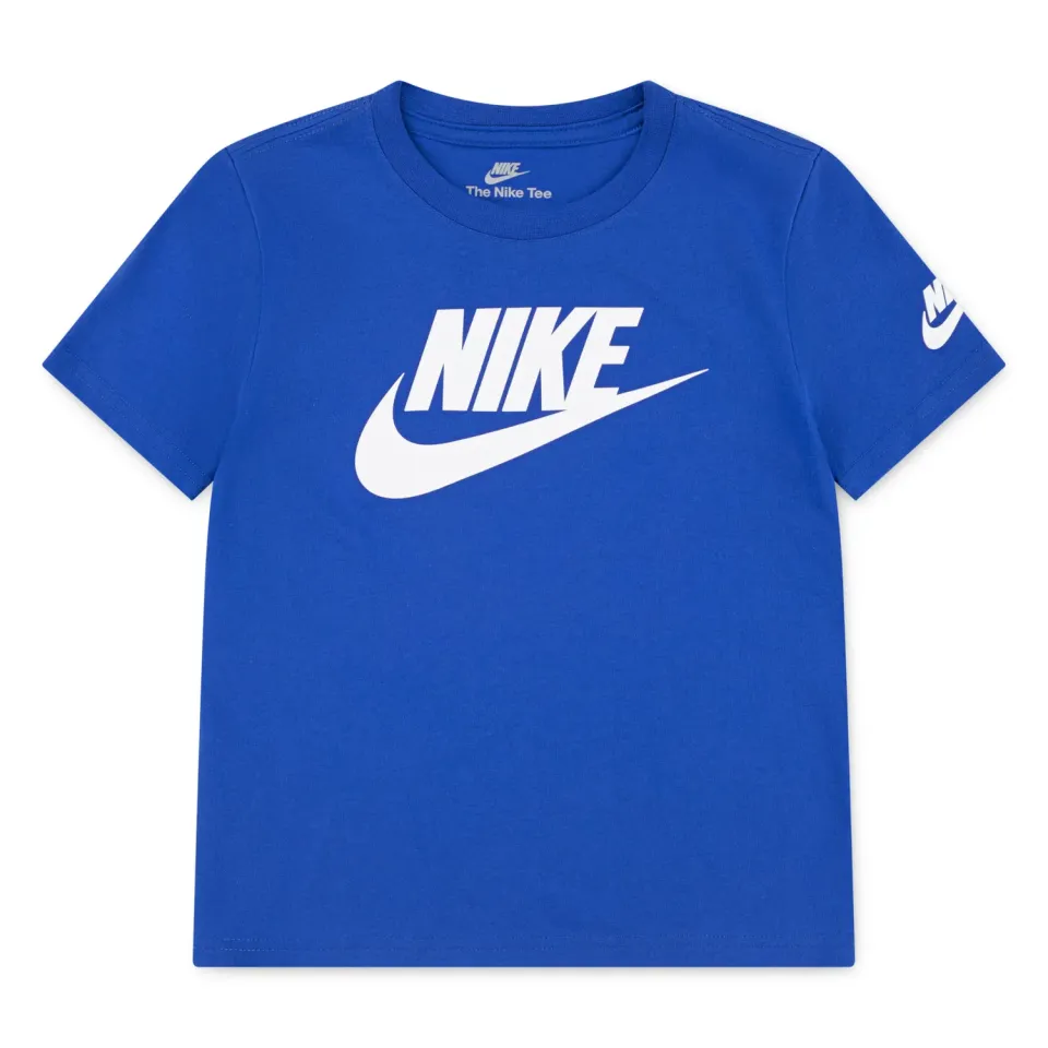 Nike Futura Evergreen T-Shirt Bimbo 5/6 anni royal
