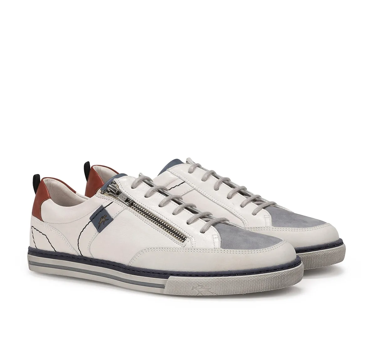 Fluchos Quebec 9376 scarpe uomo bianche sportive