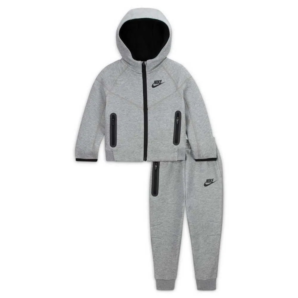 Nike Tech Fleece Tuta Bambini Nera 5-6 Anni