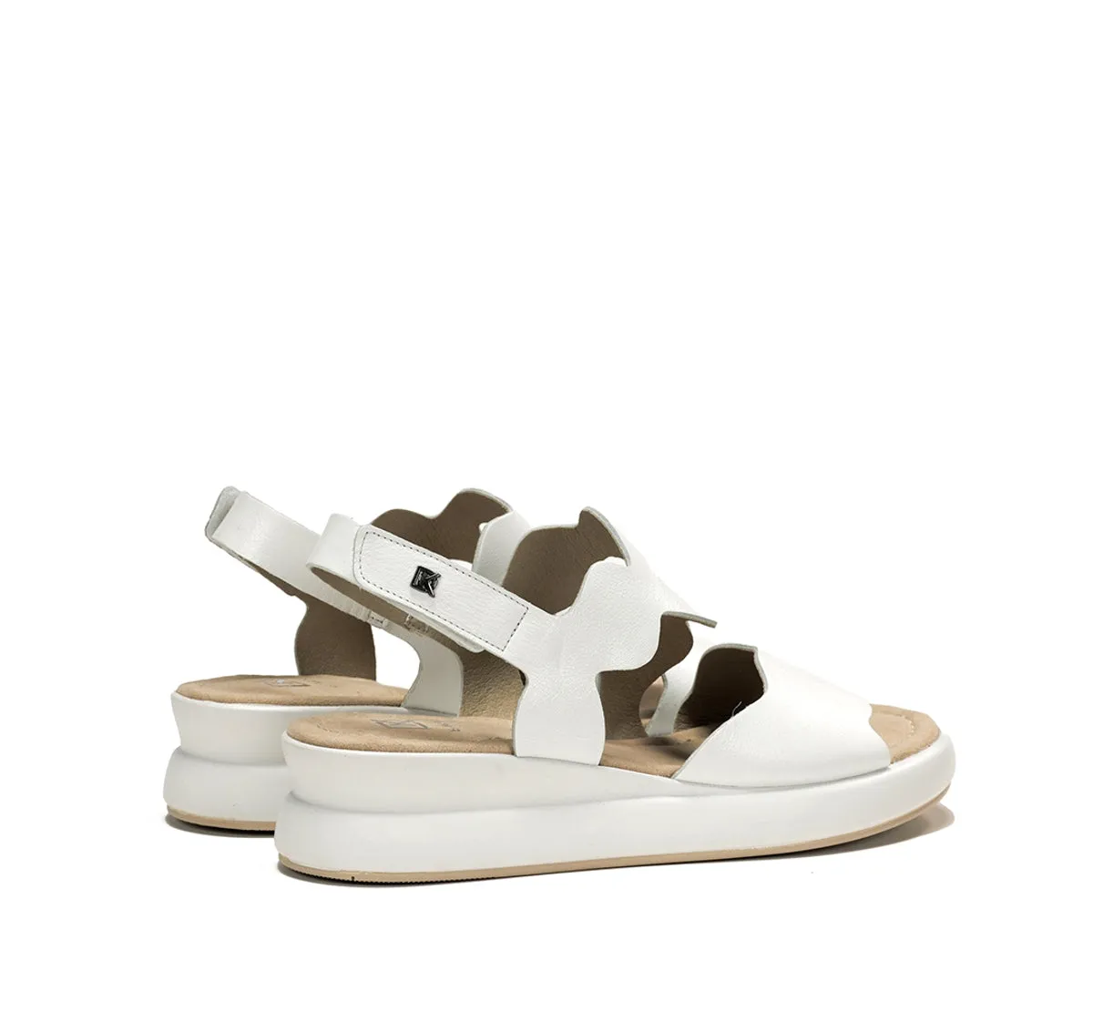 Dorking Slam D9290 sandali donna bianco fibbie