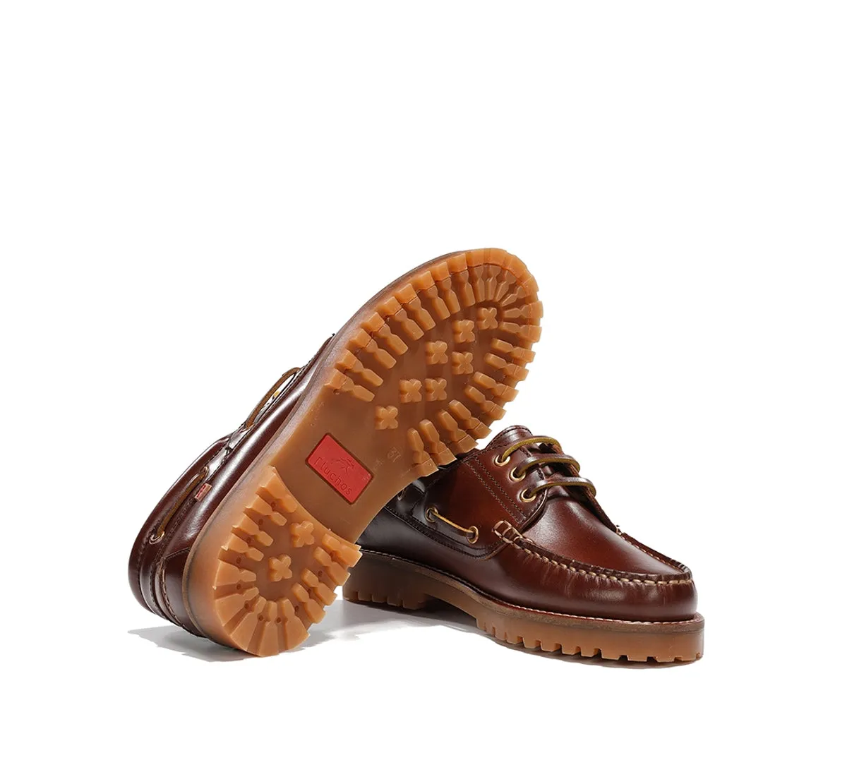 Fluchos Scott F0053 scarpa da barca donna marrone
