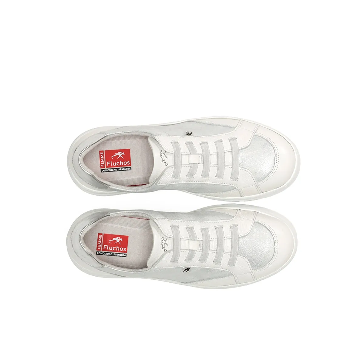Fluchos Pompas F1918 sneakers donna bianche leggere