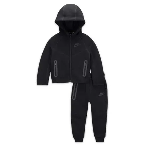 Nike Tech Fleece Tuta Bambini Nera 5-6 Anni