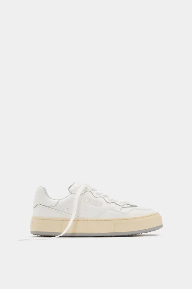 Eytys Trophy sneakers pelle bianca suola bassa
