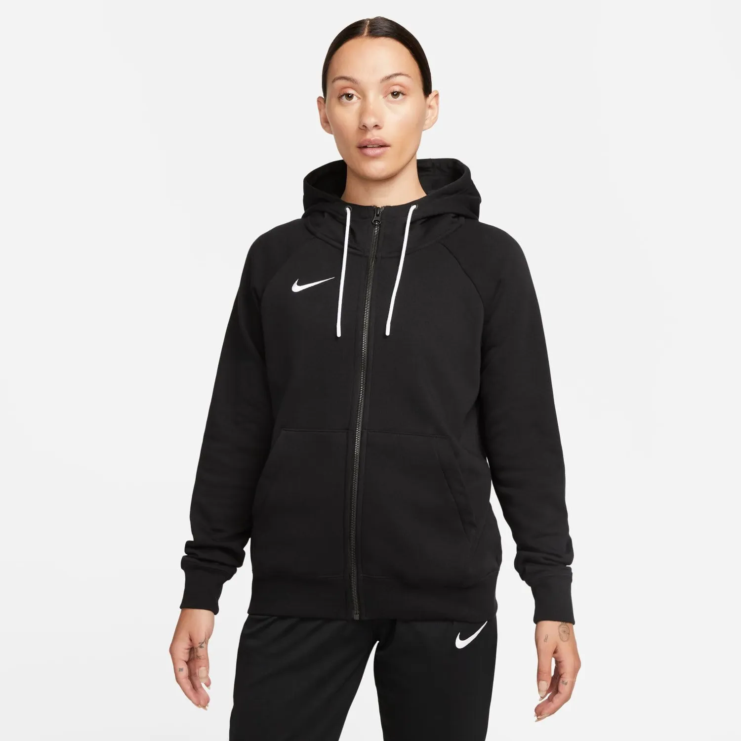 Nike Team Club 20 felpa donna con zip L termica