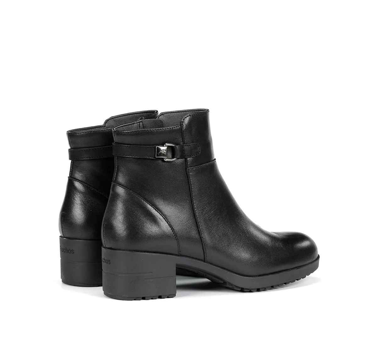 Fluchos Aliss F2240 stivaletto donna nero casual pelle