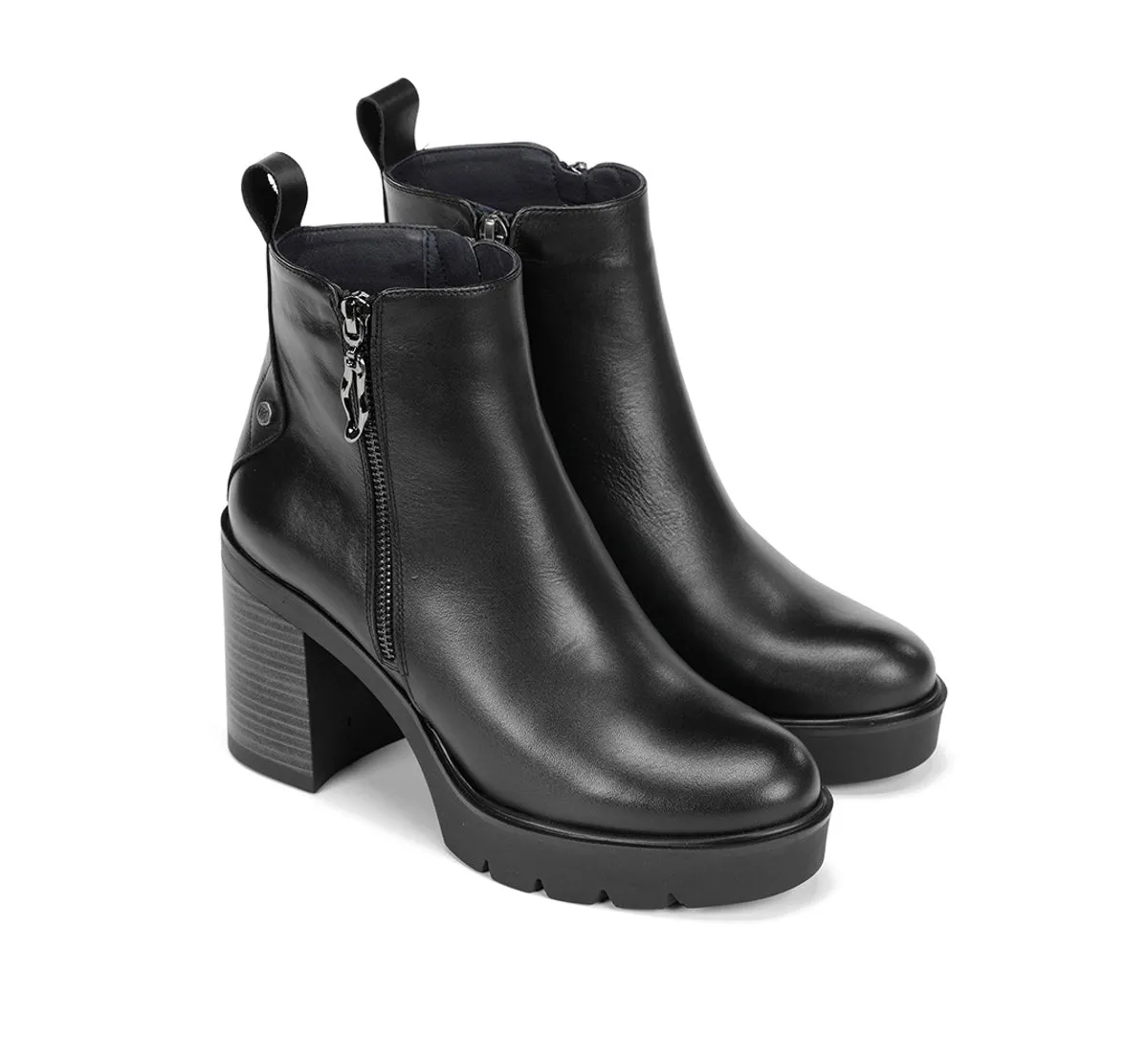 Fluchos Dorking Alert D9562 stivaletto donna nero tacco