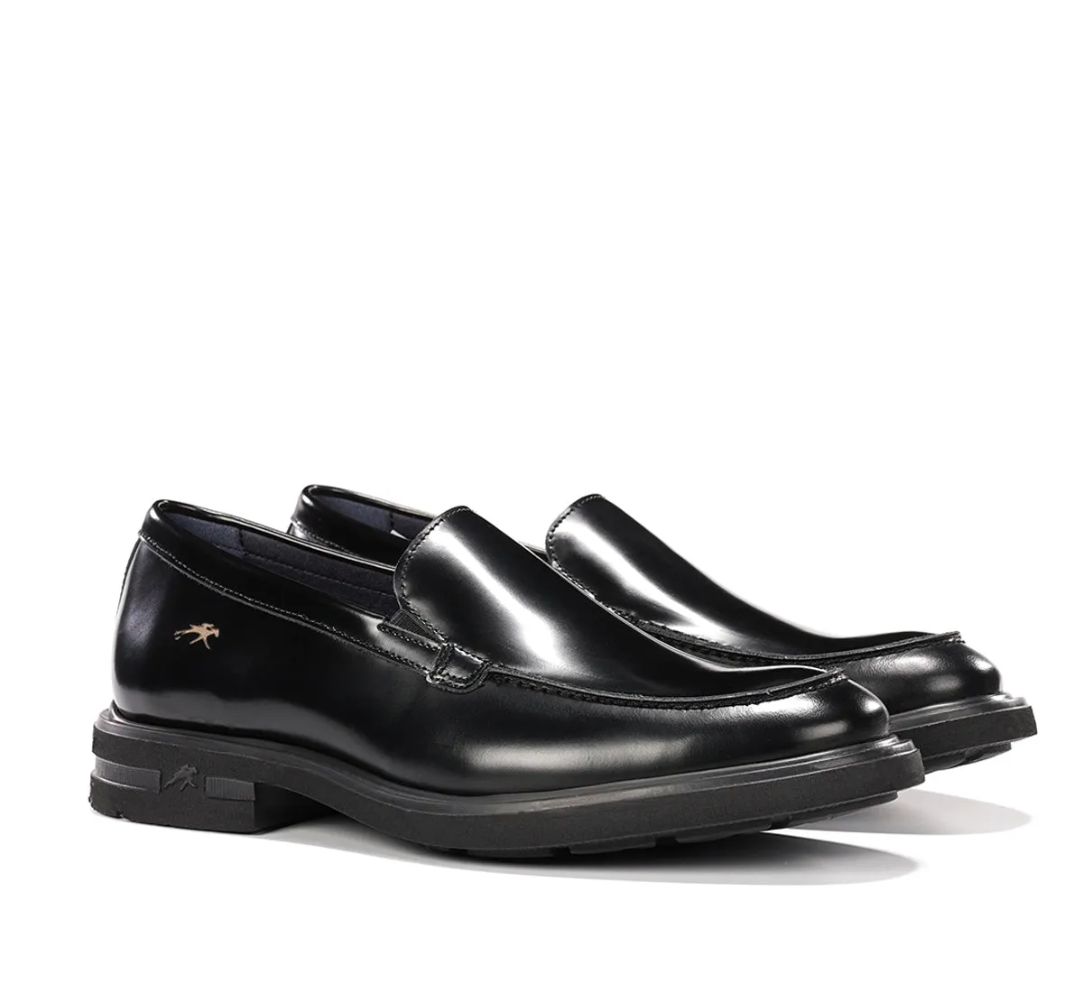 Fluchos Belgas F1223 mocassino nero pelle