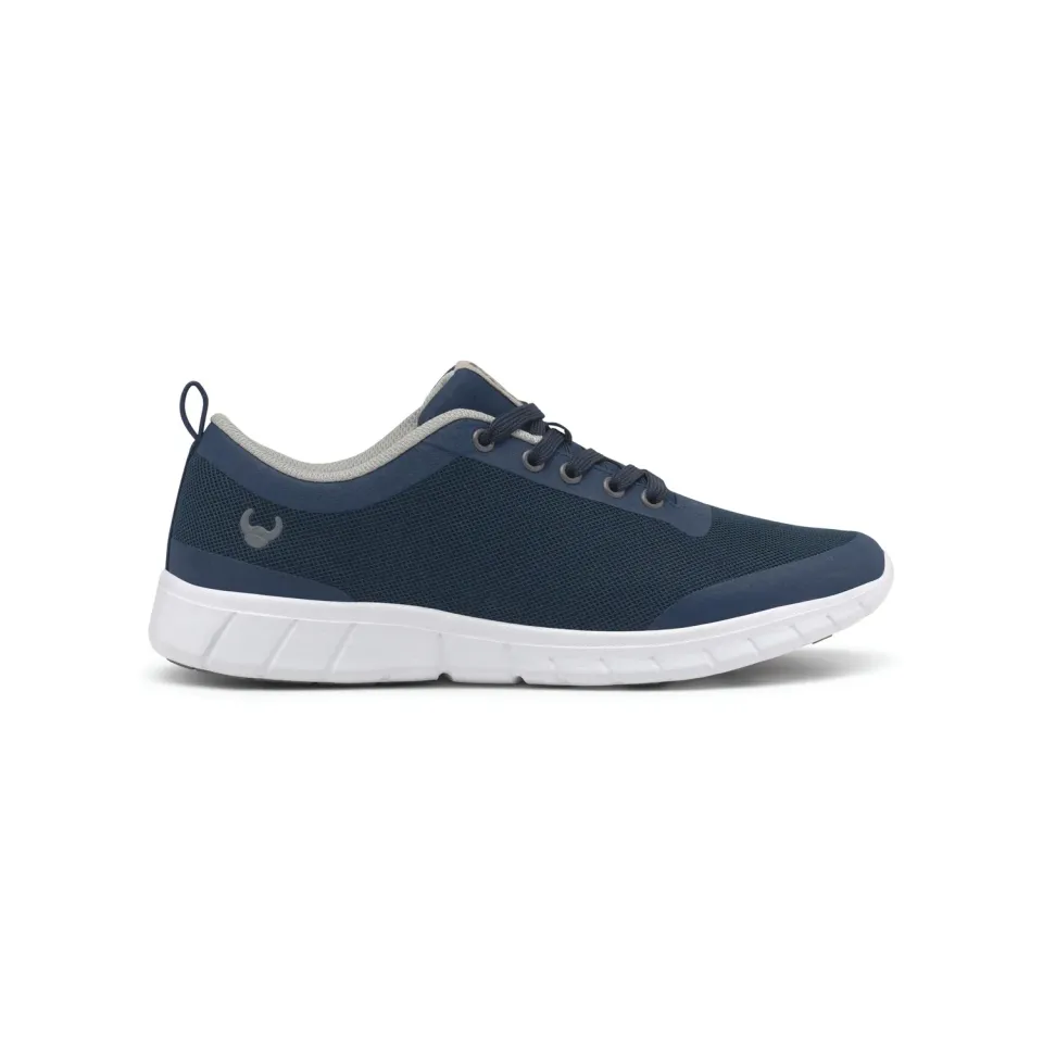 Suecos Alma Classic scarpe lavoro blu navy traspiranti