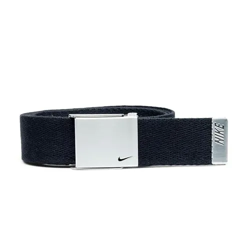 Nike Swoosh Web cintura uomo nera regolabile