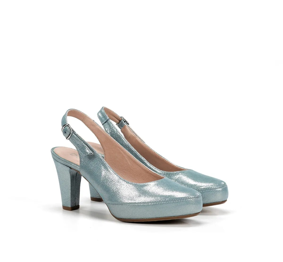 Dorking Blesa D5833 Décolleté Donna Blu Tacco Medio