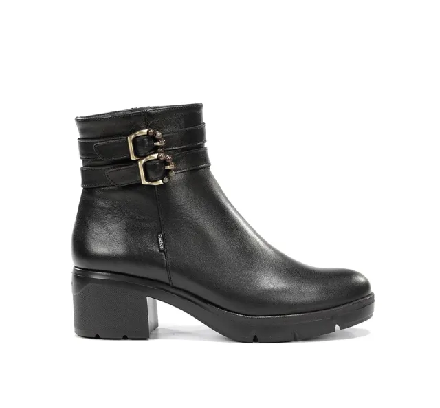 Fluchos Fugaz F2516 Stivaletto Donna Nero Suola Track