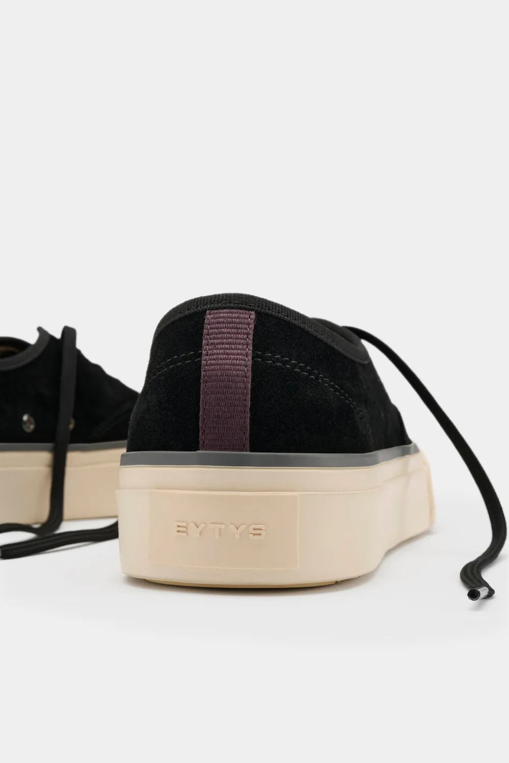 Eytys Anthem sneakers suede nere antiscivolo