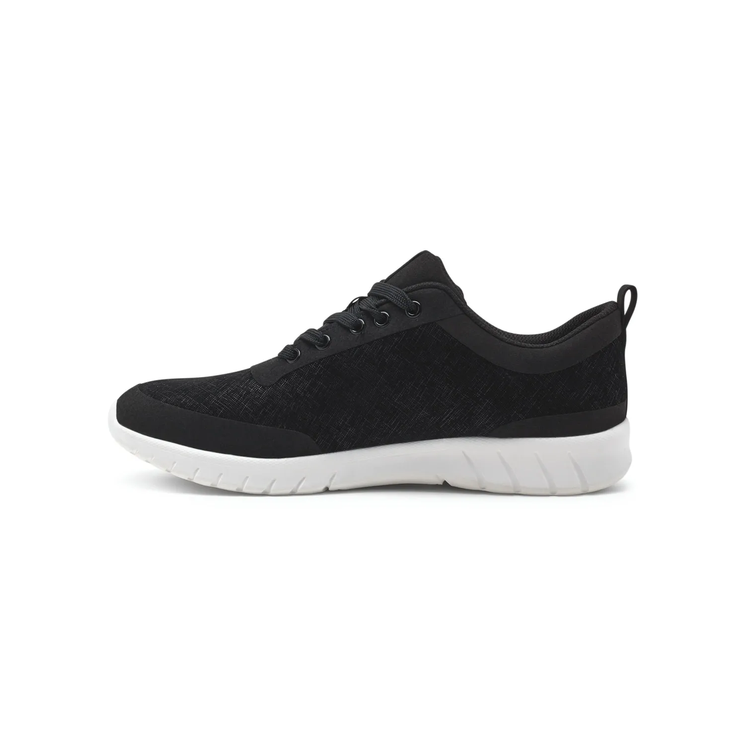 Suecos Alma Velvety scarpe bianco nero eleganti