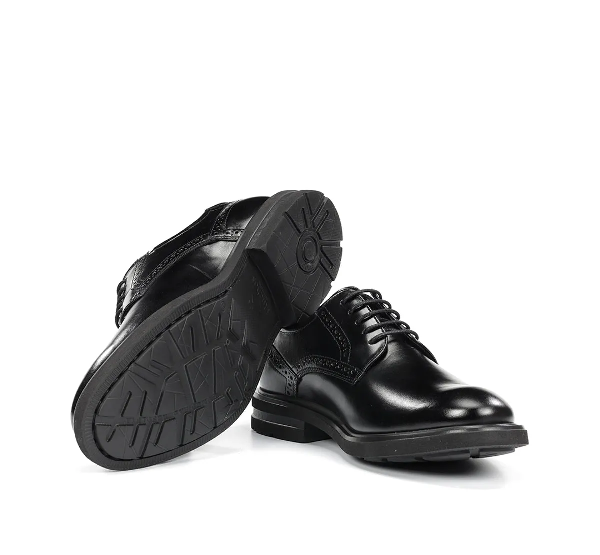 Fluchos Belgas F0630 scarpa uomo nero elegante