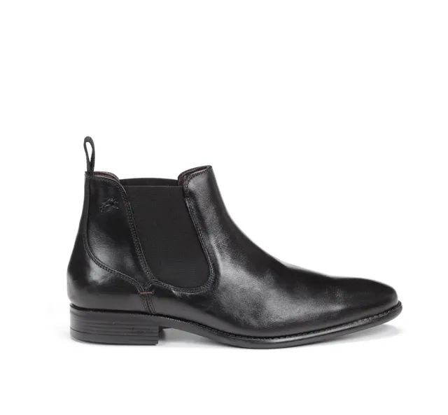 Fluchos Alex 9211 stivaletto nero uomo elegante