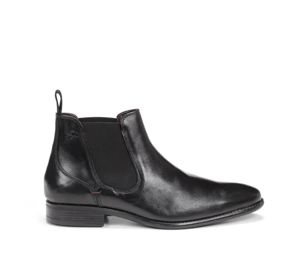 Fluchos Alex 9211 stivaletto nero uomo elegante