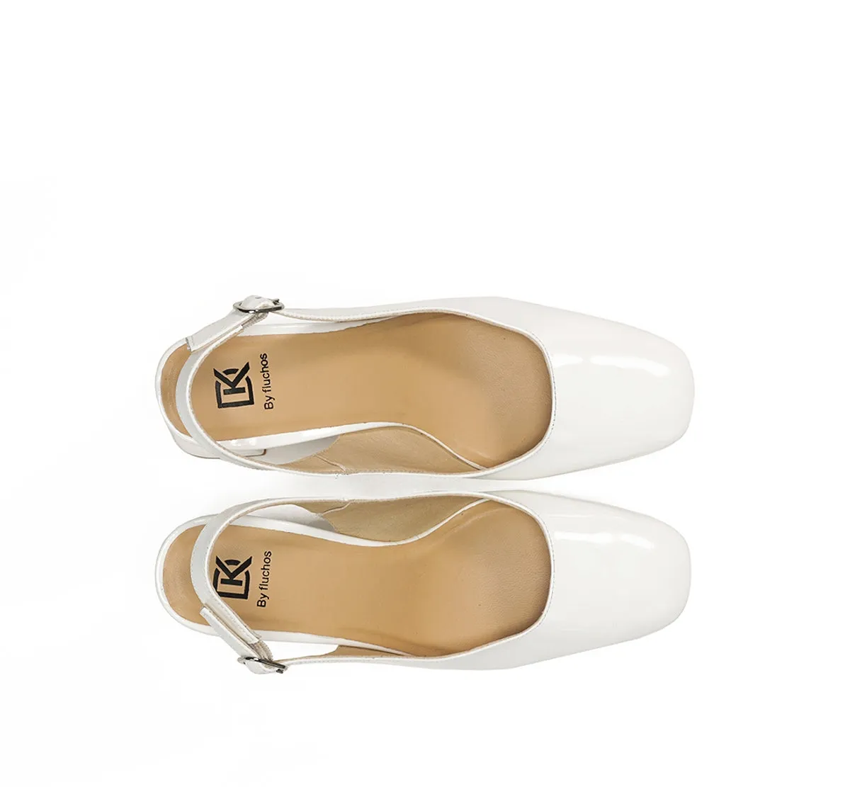 Dorking Karla D9262 scarpe donna bianche tacco