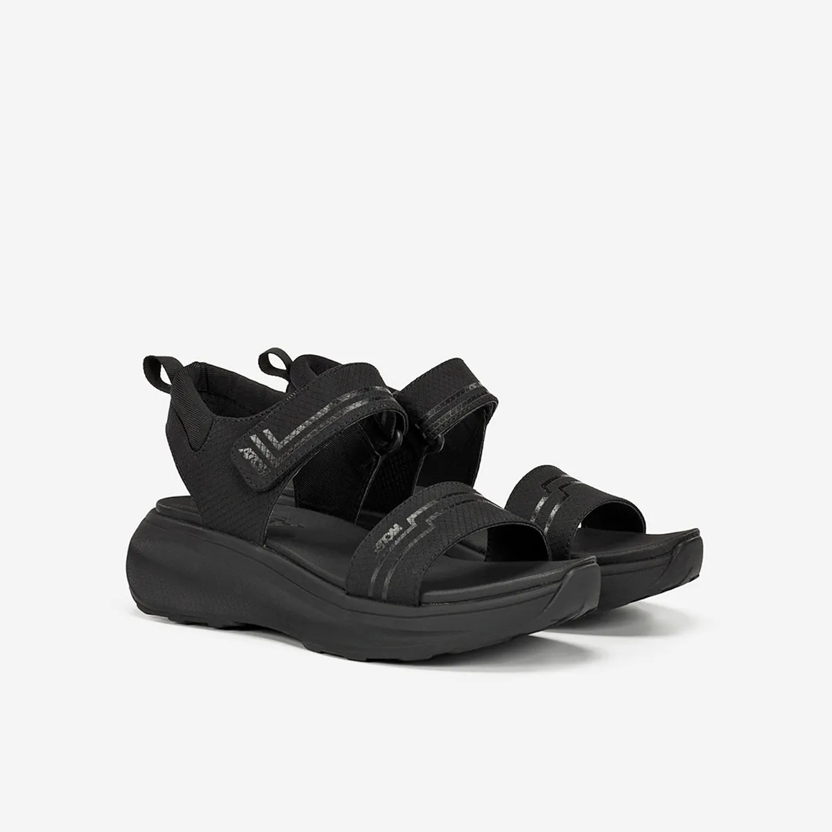Fluchos Fusion V3 AT206 Sandali Donna Neri