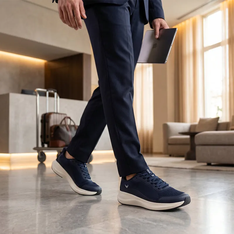 Suecos Aura scarpe lavoro blu navy lavabili