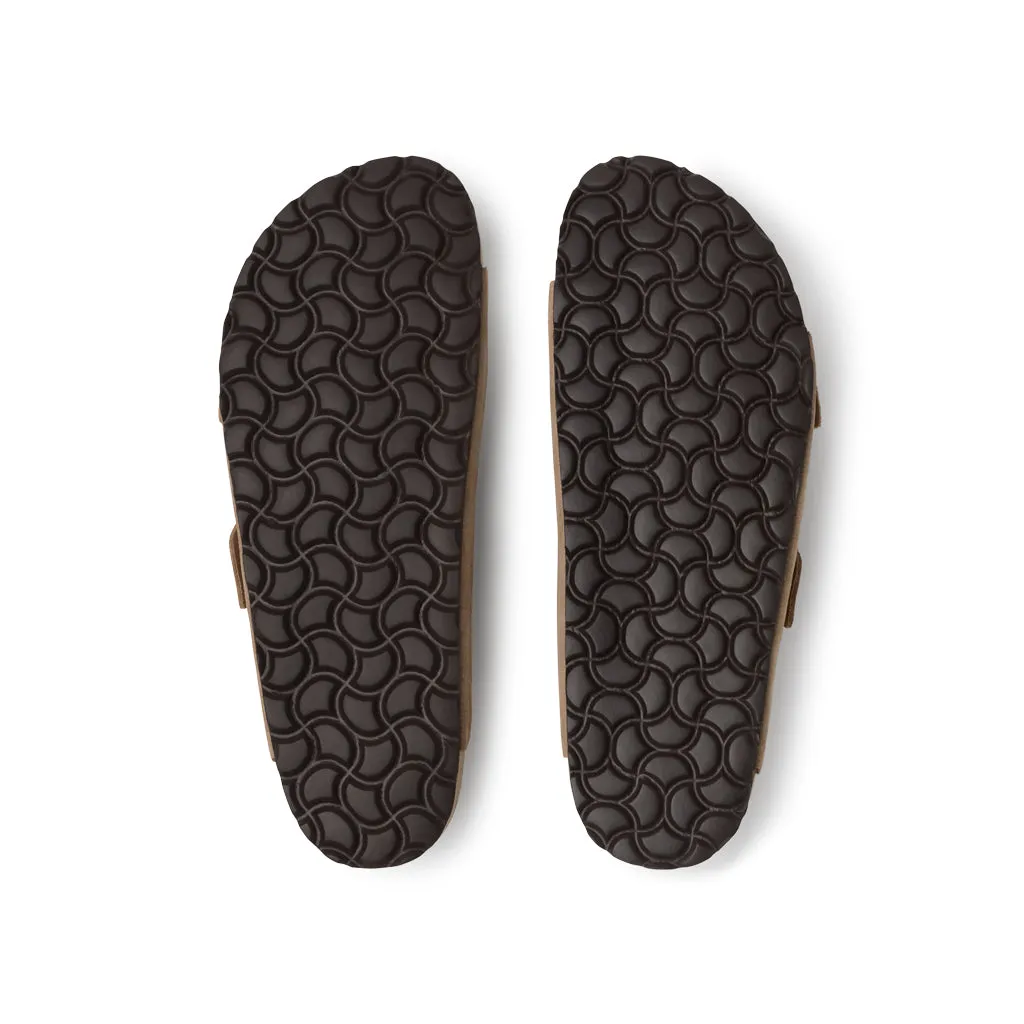 Suecos Ek Soft sandali uomo latte pelle