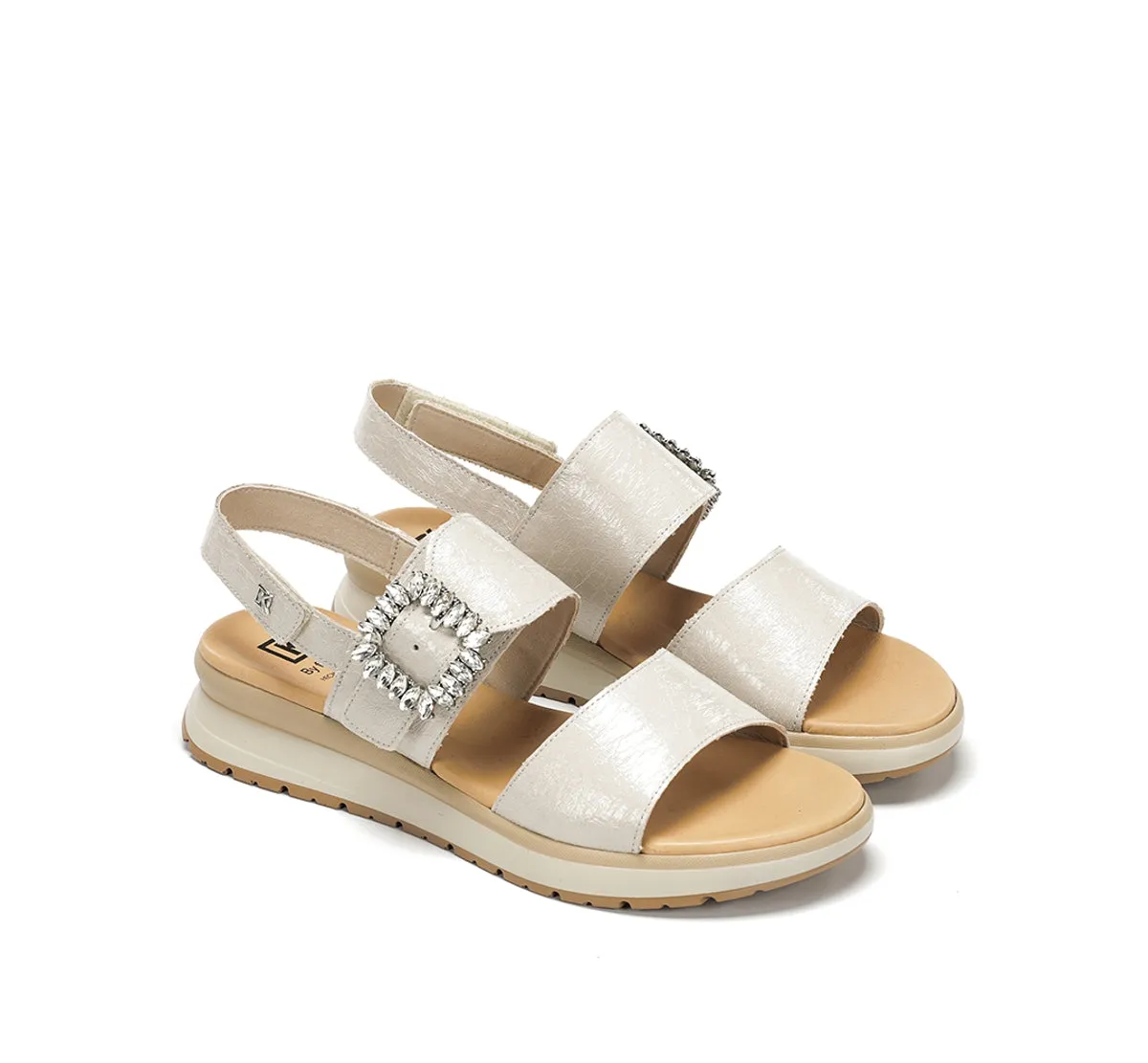 Dorking Ter D9724 sandali donna bianchi sportivi