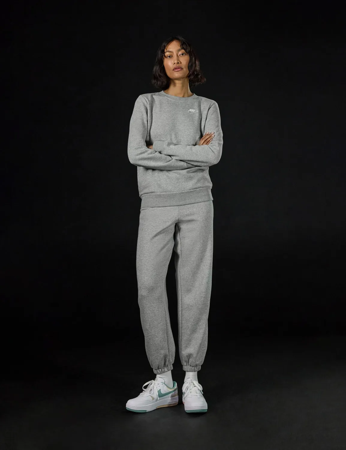 Nike Gamma Force sneakers donna basse pelle piattaforma