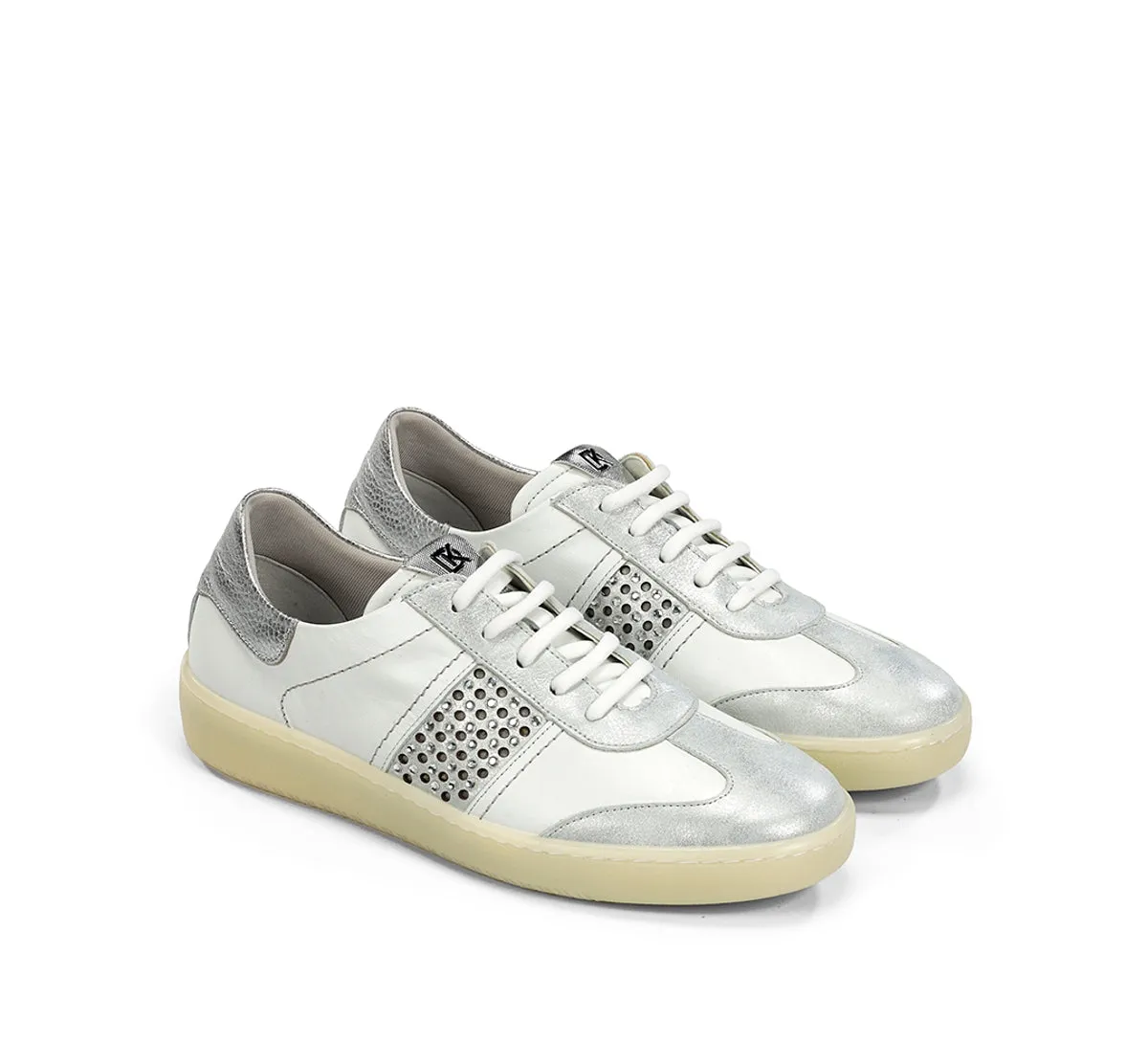 Fluchos Lynn D9478 sneakers donna argento metallizzato