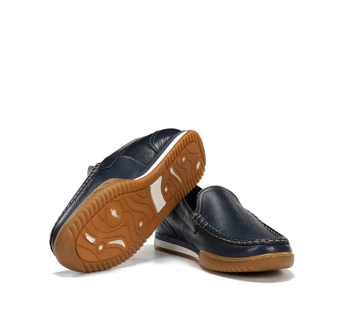 Fluchos Bruno F2432 mocassini blu uomo