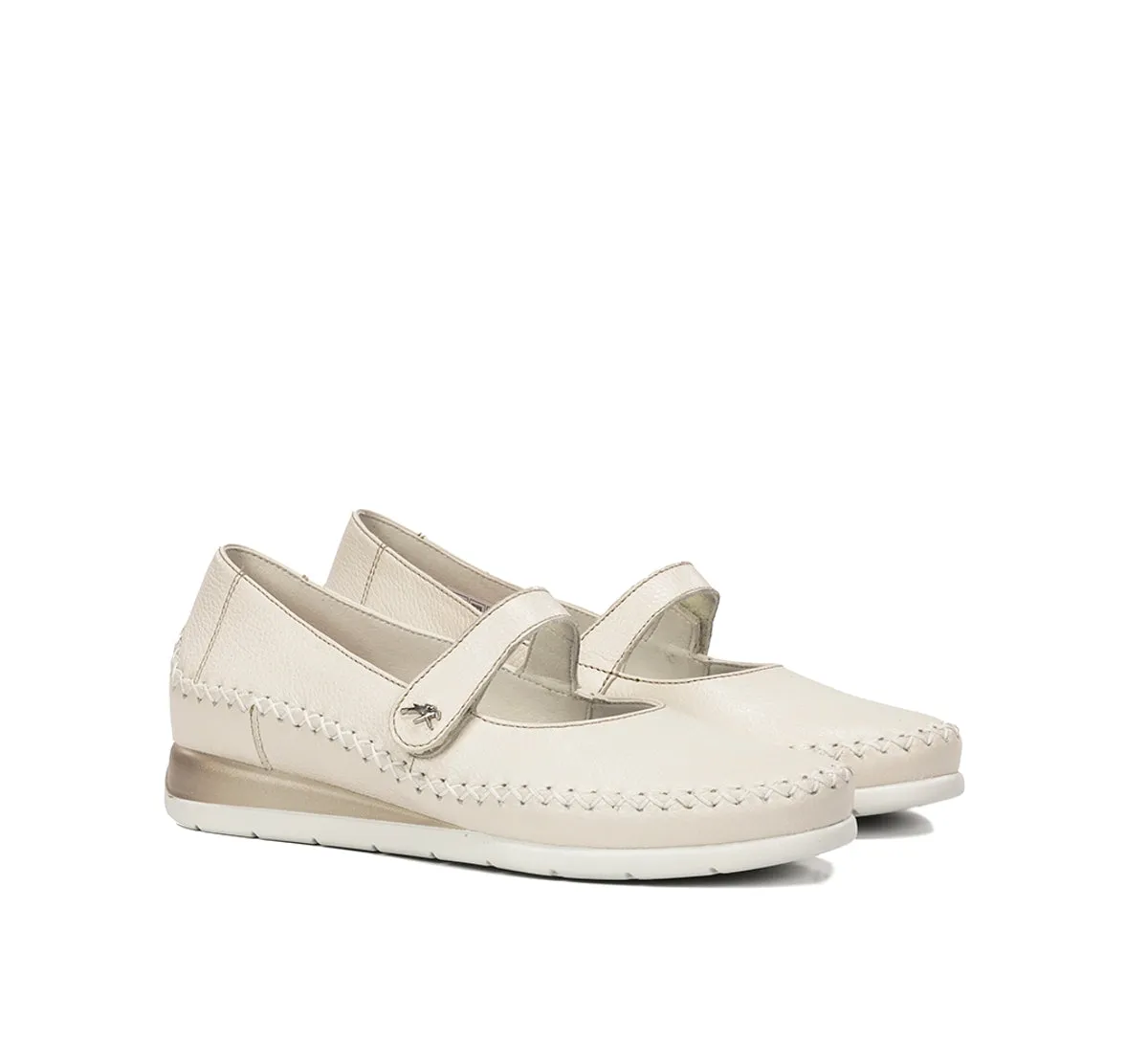 Fluchos Sella F2146 scarpa donna taupe zeppa