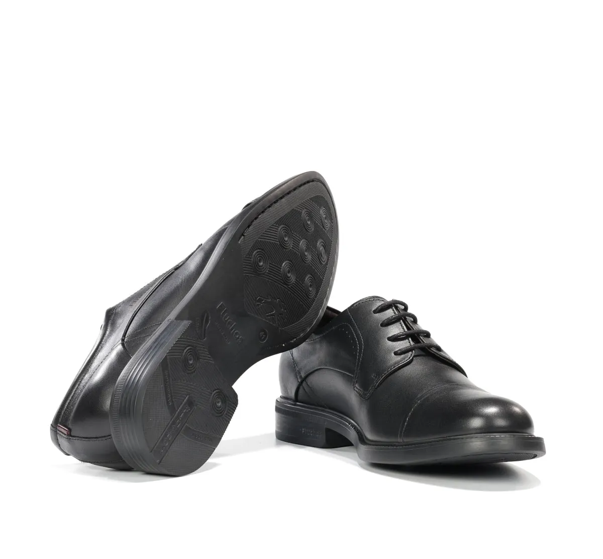 Fluchos Adrien F2494 Scarpe Uomo Nere in Pelle