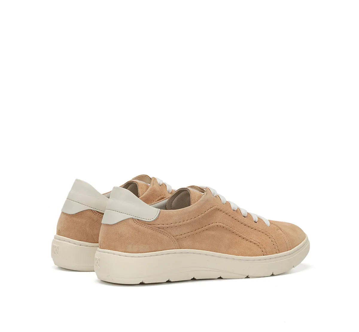 Fluchos Yet D9646 sneakers donna taupe pianta larga