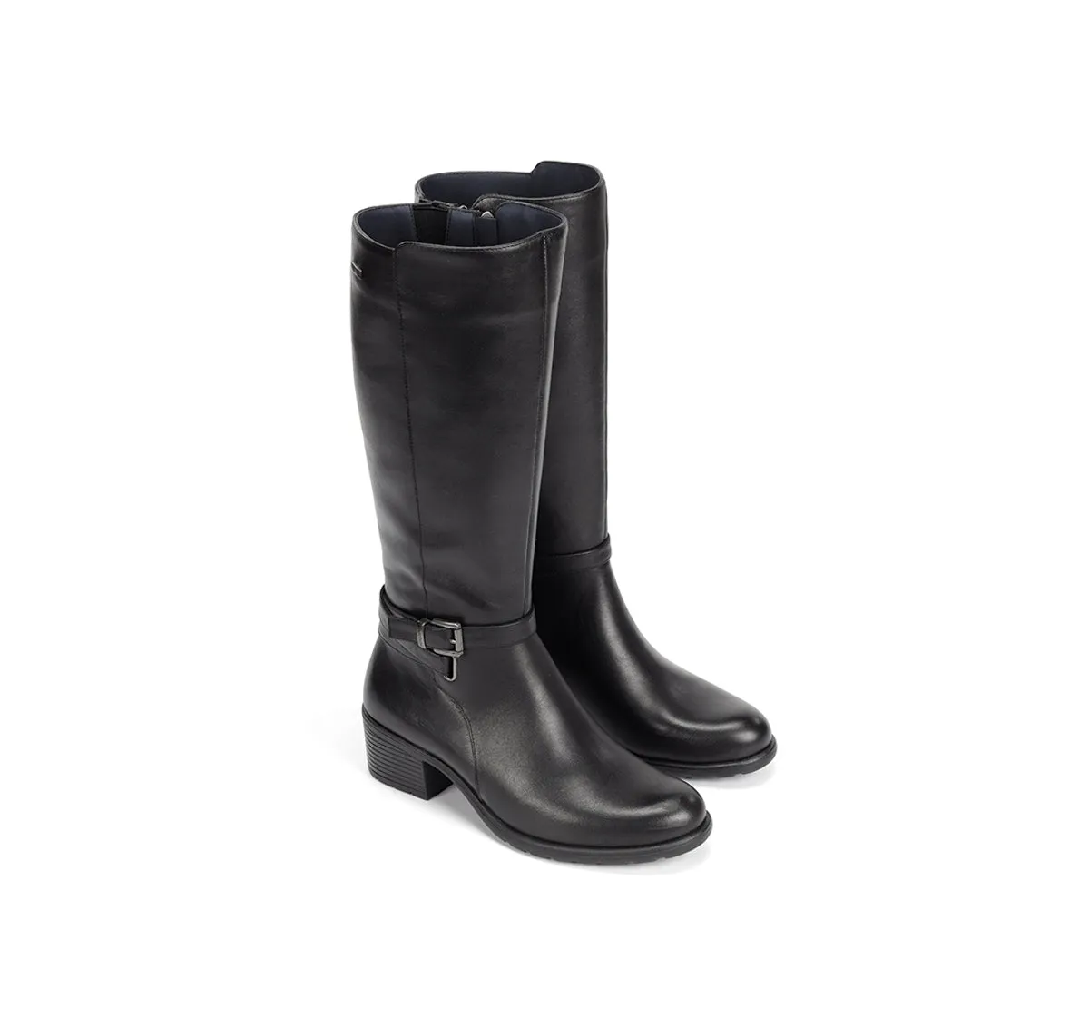 Fluchos Galit F2316 stivaletti donna neri tacco basso