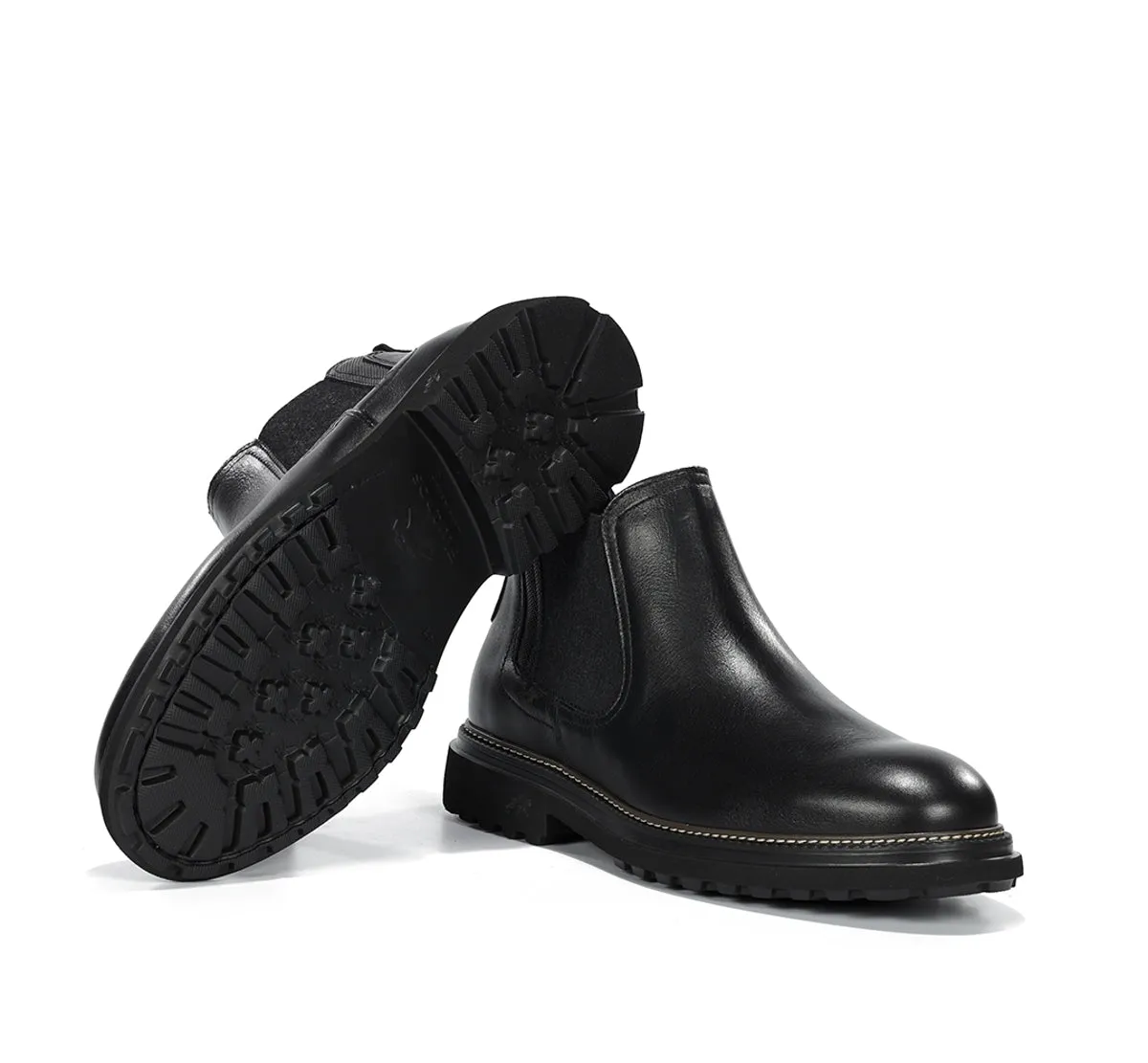 Fluchos Lincon F2057 stivaletto uomo nero classico