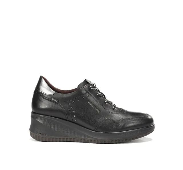 Fluchos Novax F2545 sneaker nero zeppa comoda