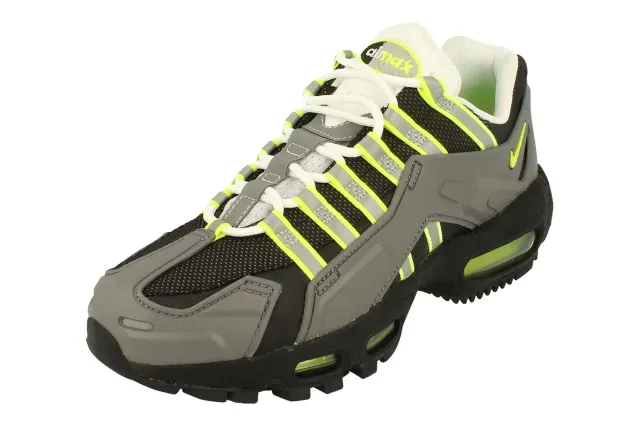 Nike Air Max 95 NDSTRKT sneakers nero giallo neon ammortizzate