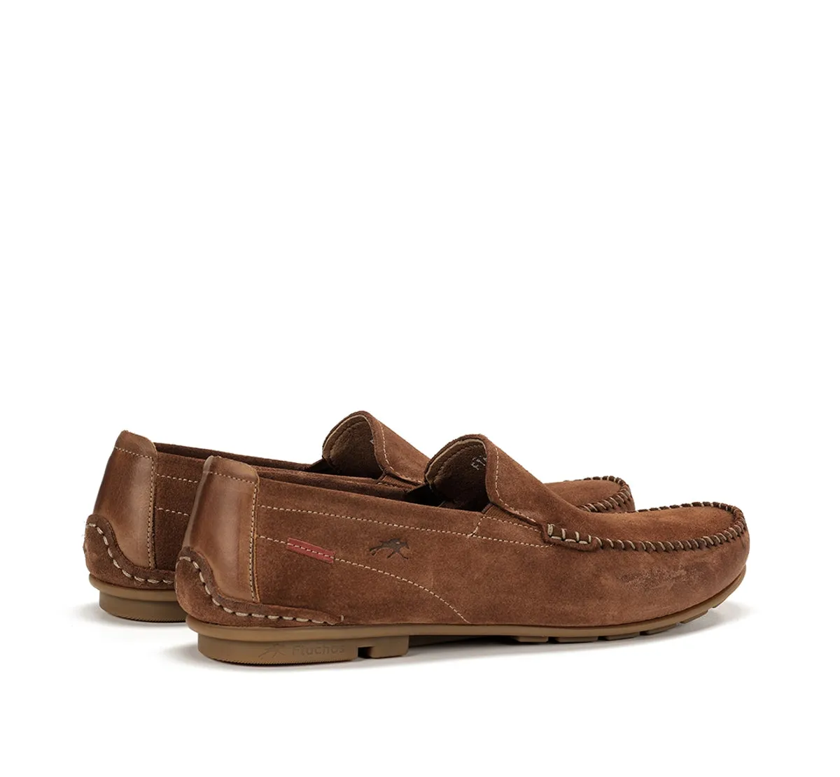 Fluchos Dorian F1091 mocassini uomo marroni