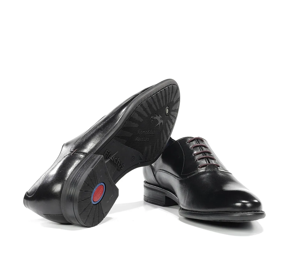 Fluchos Alex 9209 scarpe eleganti uomo nere cerimonia