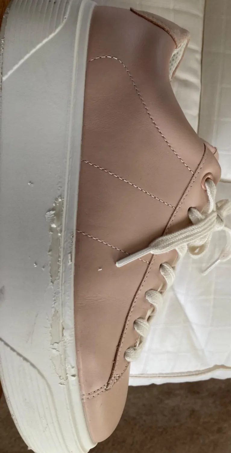 Ecco Street Platform sneakers donna Rose Dust pelle