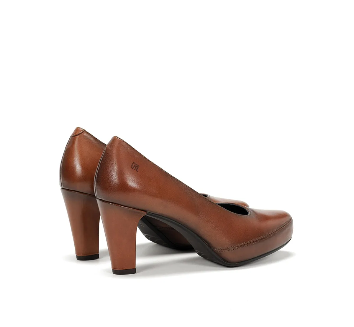 Fluchos Blesa D5794 scarpe marroni donna tacco medio
