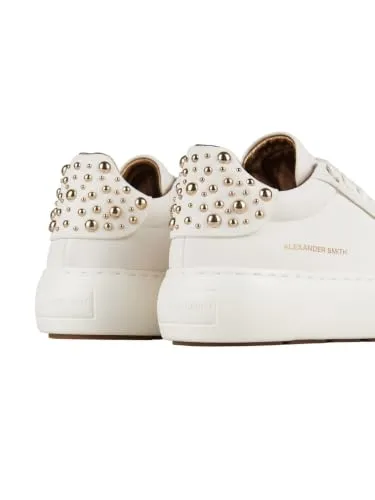 Alexander Smith ASBDSOW3573 sneakers borchie bianche 37 EU