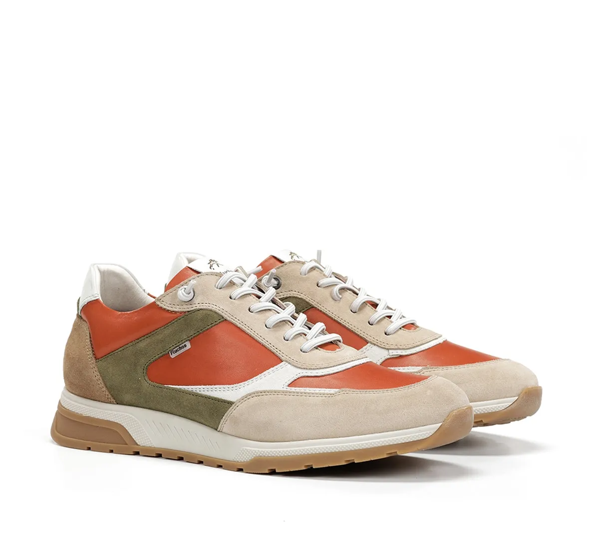 Fluchos Louis F2192 sneakers uomo arancioni pelle