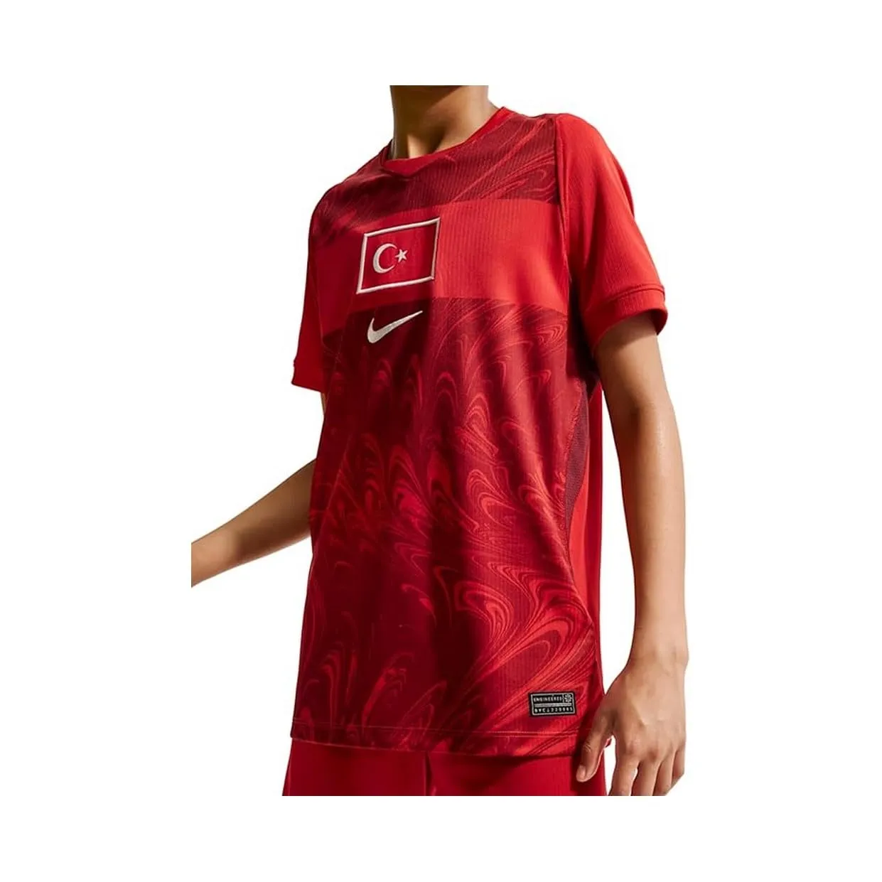 Nike Turchia Stadium maglia calcio bambino 10-12 anni rossa