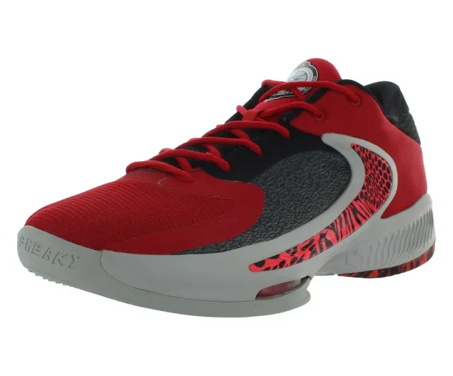 Nike Giannis Immortality scarpe basket uomo bianco rosso