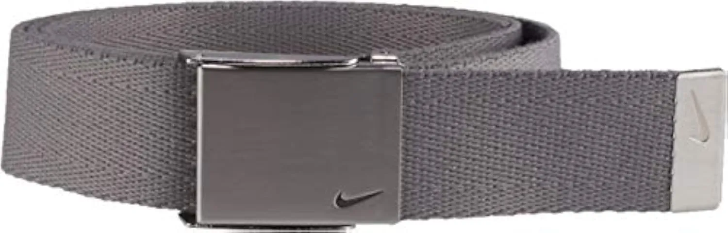 Nike Swoosh Web cintura uomo nera regolabile