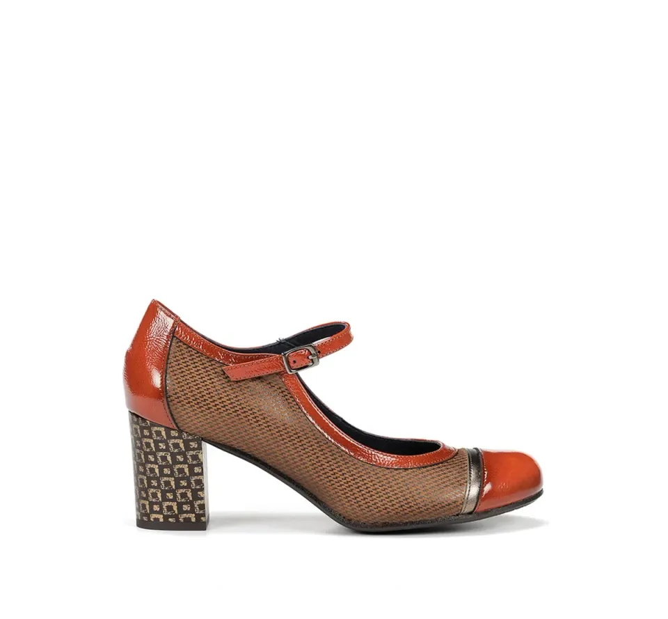 Dorking Rodin D8669 stivaletti donna marroni fibbia