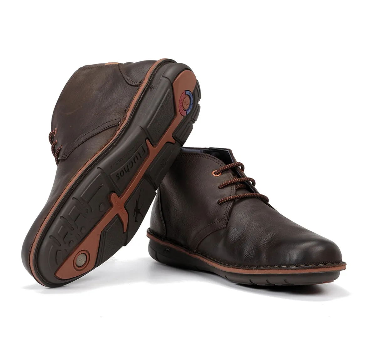 Fluchos Alfa F0701 stivaletto uomo marrone pelle