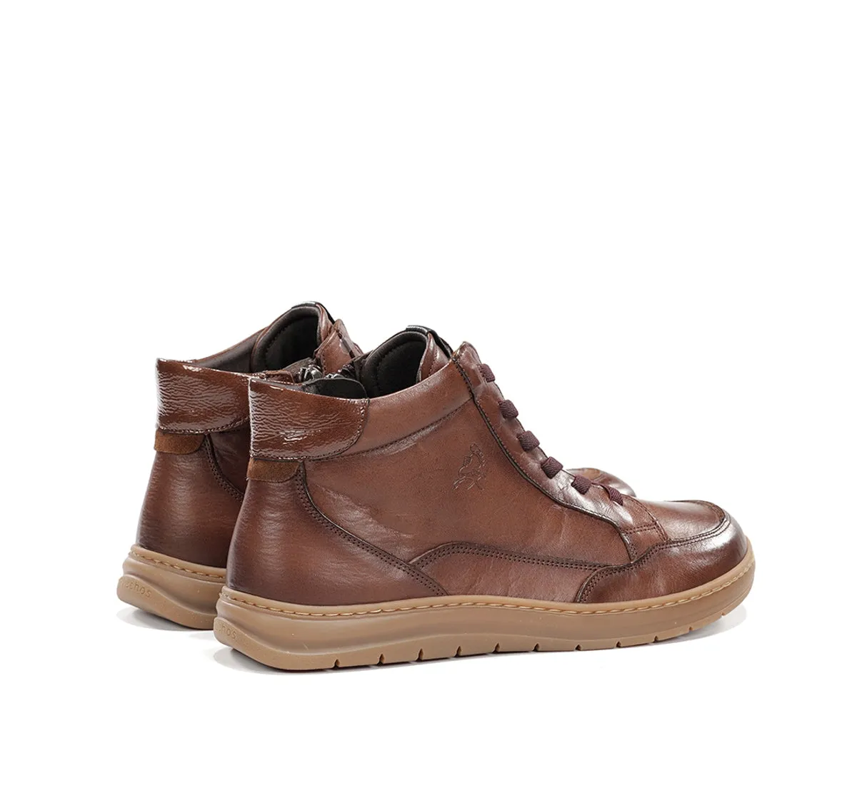 Fluchos Jungle F2553 stivaletti donna marrone pelle
